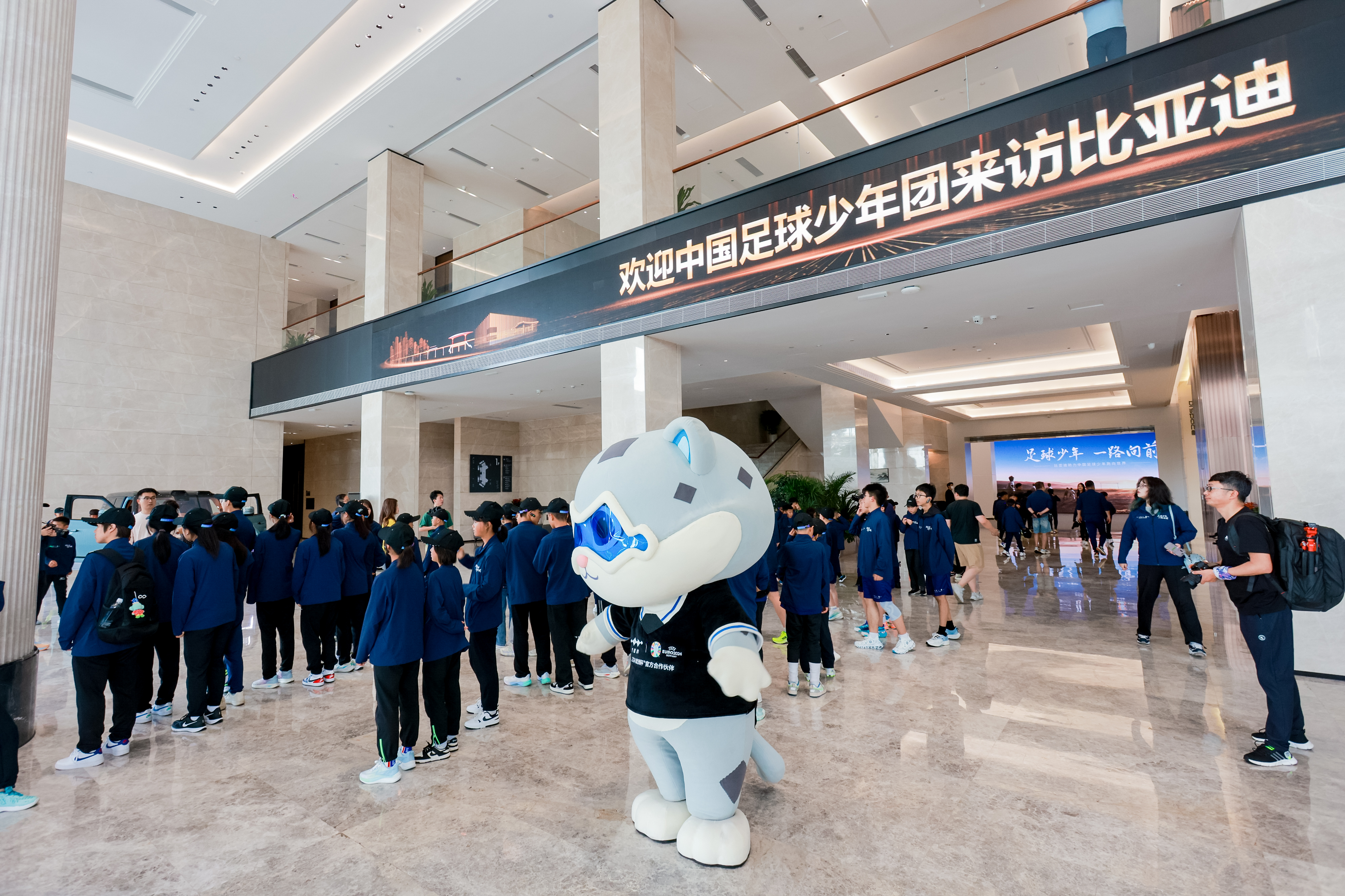 关于比亚迪助力中国民间青训组织“中国足球小将”的信息