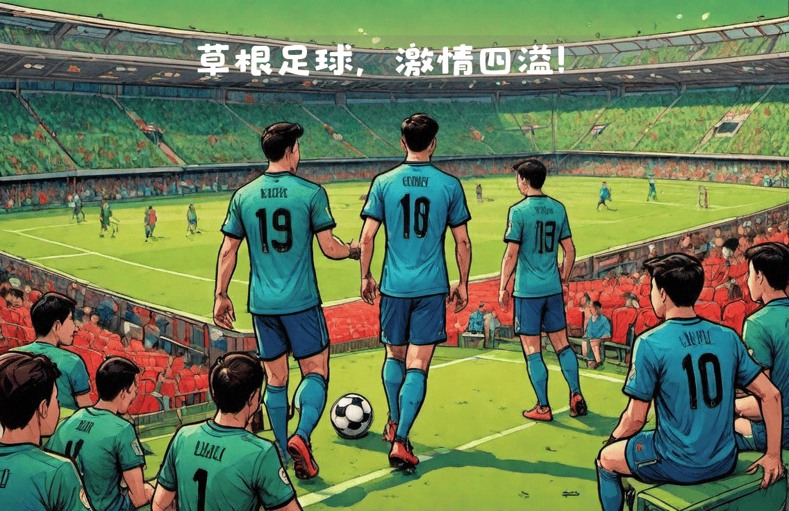 筑梦足球舞台，两队球员激情对决